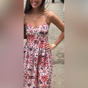 Parker multi color dress worn once